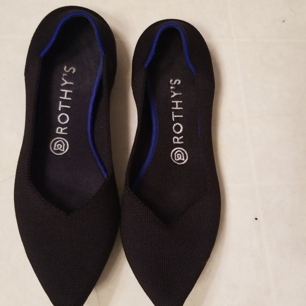 Rothy,S Pointed Toe Flats.Size 8.5